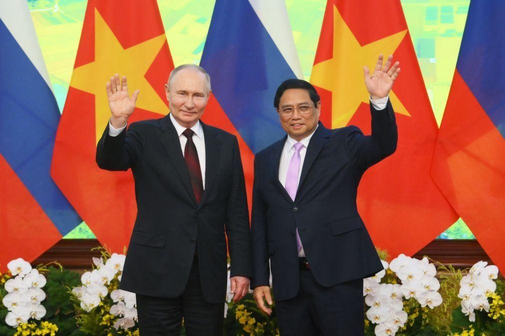 Rússia e Vietname querem segurança na Ásia-Pacífico sem blocos fechados