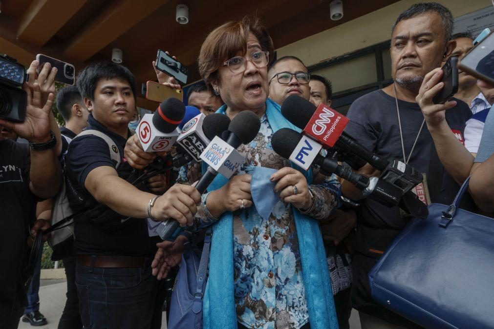 Justiça das Filipinas rejeita últimas acusações contra ativista Leila de Lima