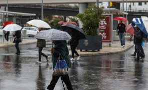 Estado do tempo em Portugal continental agrava-se a partir de hoje e até domingo