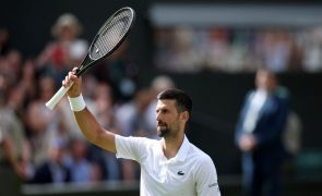 Wimbledon: Djokovic na terceira ronda ao vencer Fearnley