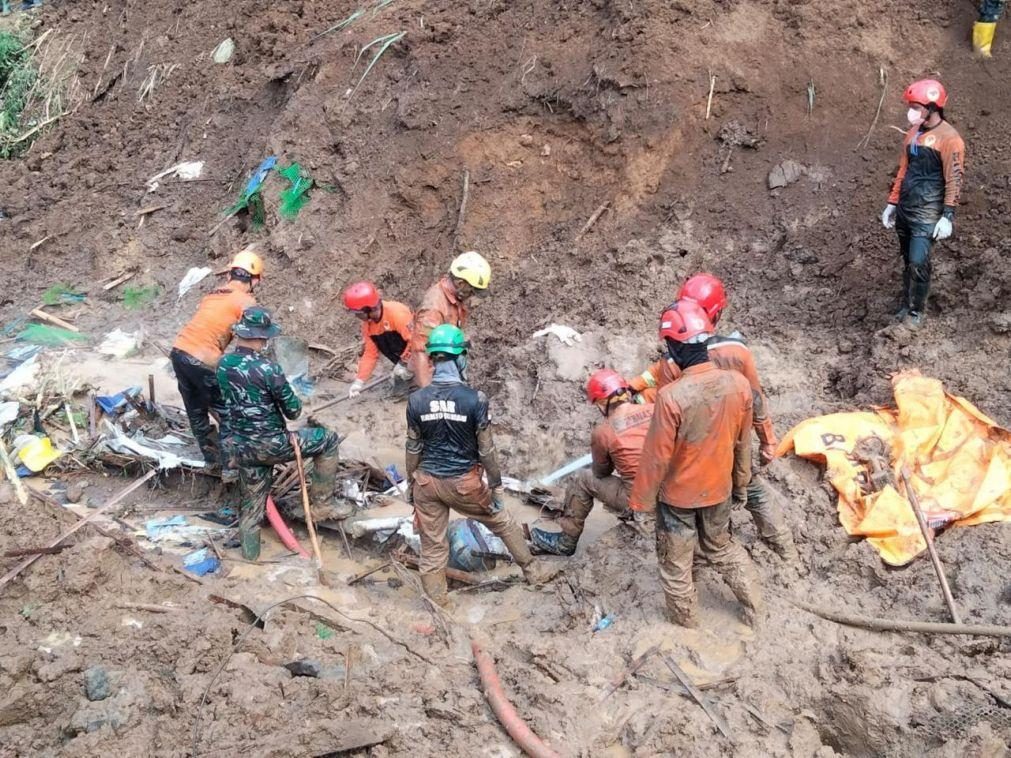 Deslizamento de terras mata 11 pessoas em mina ilegal na Indonésia
