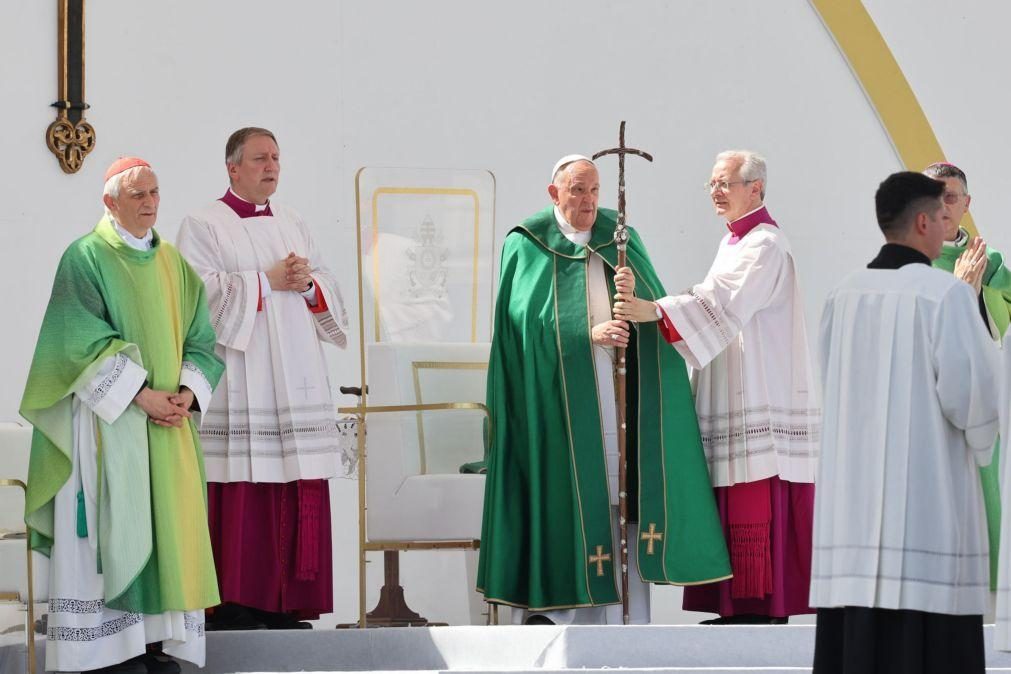 Papa lamenta o aumento da violência após ataques a civis na Ucrânia e em Gaza