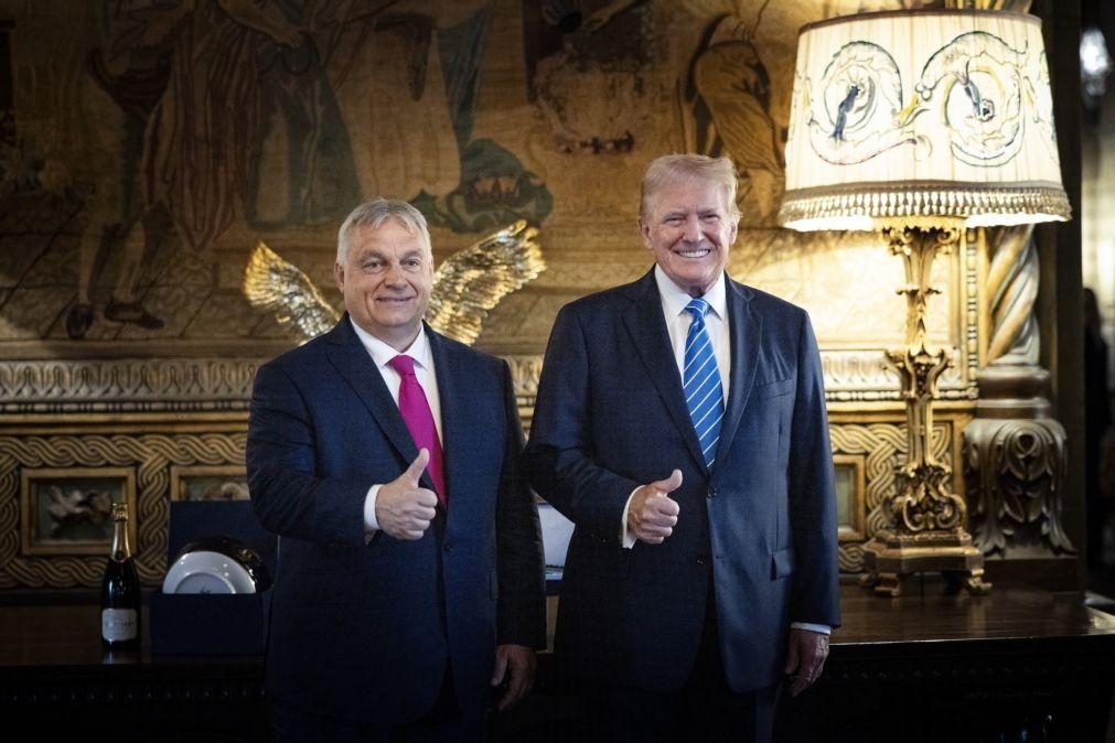 Encontro entre Presidente da Hungria e Trump depois de cimeira da NATO