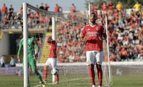 Pavlidis entusiasma com 'bis', mas Benfica 'adormece' e concede empate