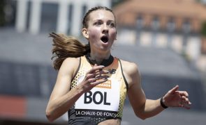 Neerlandesa Femke Bol bate recorde europeu dos 400 metros barreiras