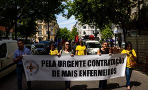 Enfermeiros fazem greve nacional a 02 de agosto