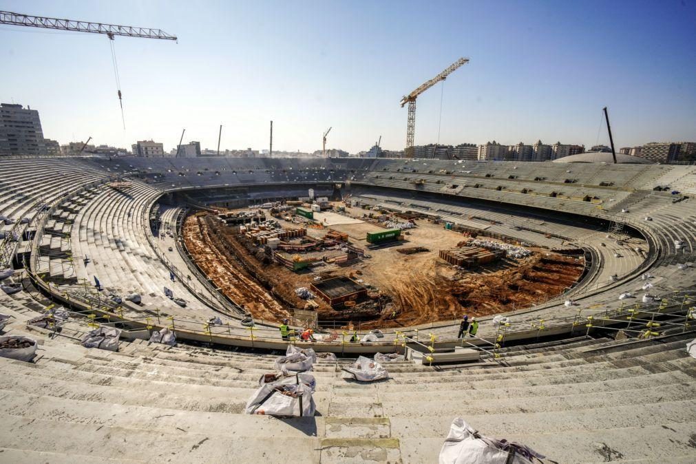 FC Barcelona quer Camp Nou a funcionar em pleno no início da época 2026/27