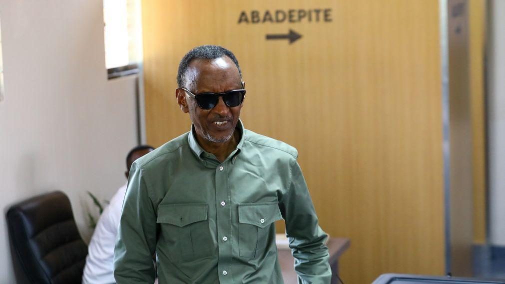 Presidente do Ruanda reeleito para um quarto mandato com 99,18% dos votos