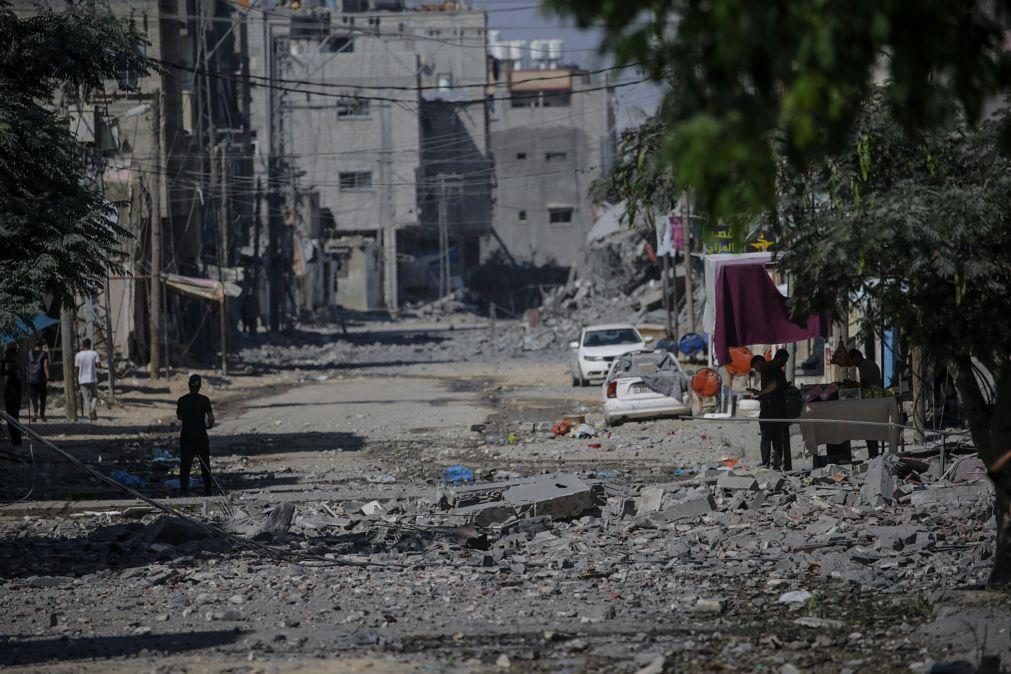 Forças israelitas realizaram ataques contra 35 objetivos em Gaza
