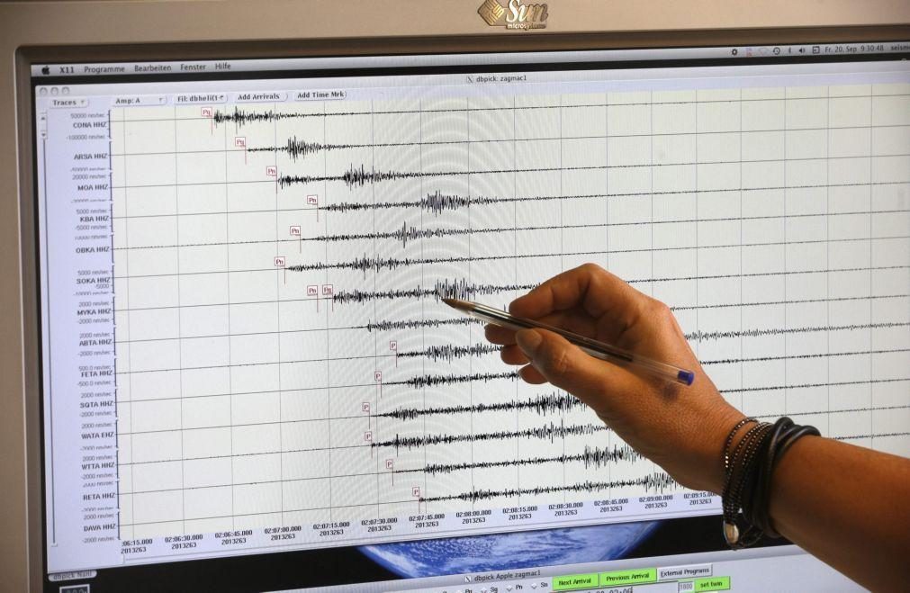 Sismo de magnitude 3,8 na escala de Richter sentido na ilha Terceira