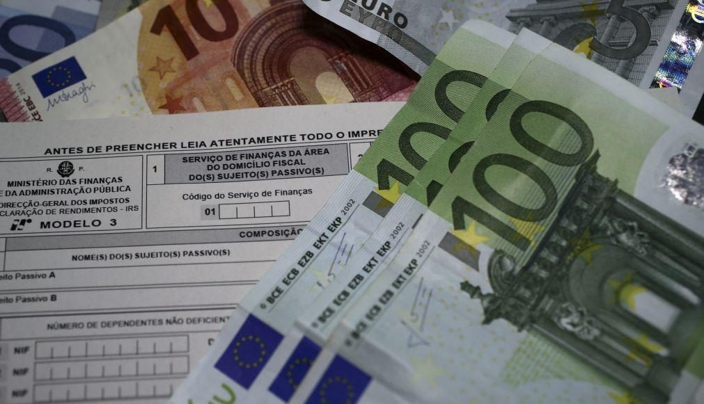 IRS anual reduz 10 euros em salário de 900 e 402 euros em salário de 3 mil
