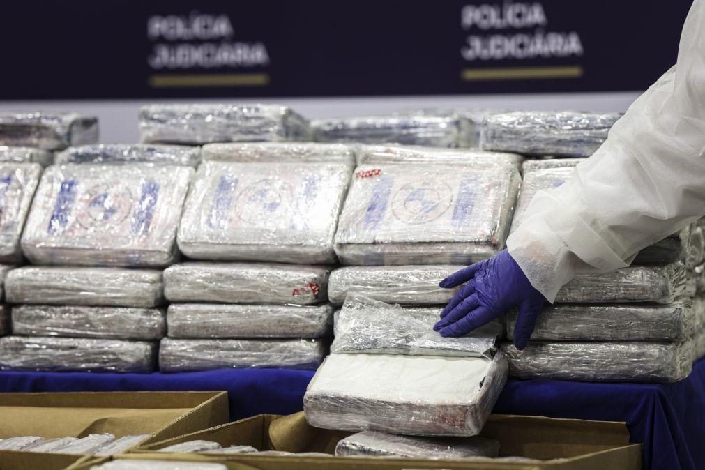Apreendidos pela PJ mais de 17 quilos de cocaína no porto de Sines