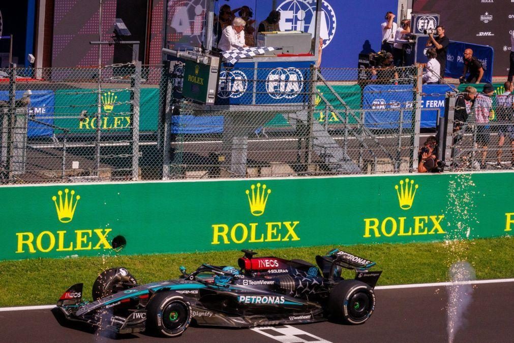 George Russell conduz Mercedes à vitória no GP da Bélgica de Fórmula 1
