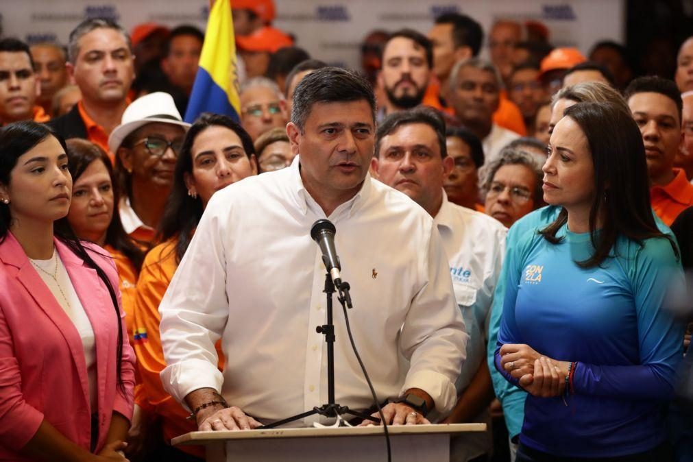 Três destacados políticos da oposição venezuelana detidos pelas autoridades