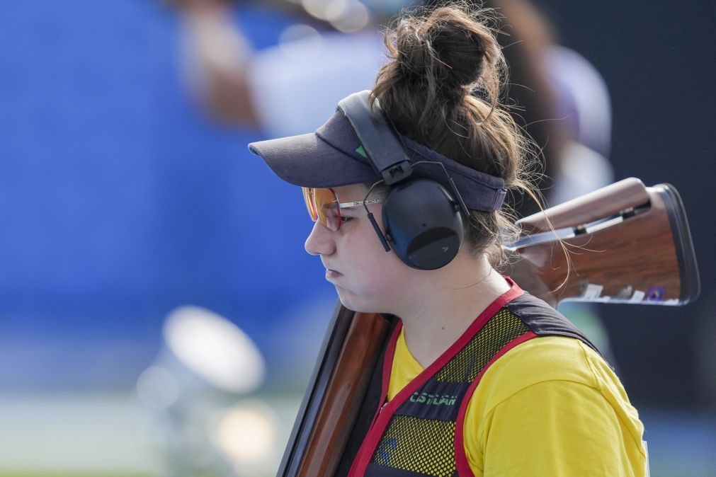 Paris2024: Maria Inês Barros falha final do fosso olímpico no 'shoot-off'