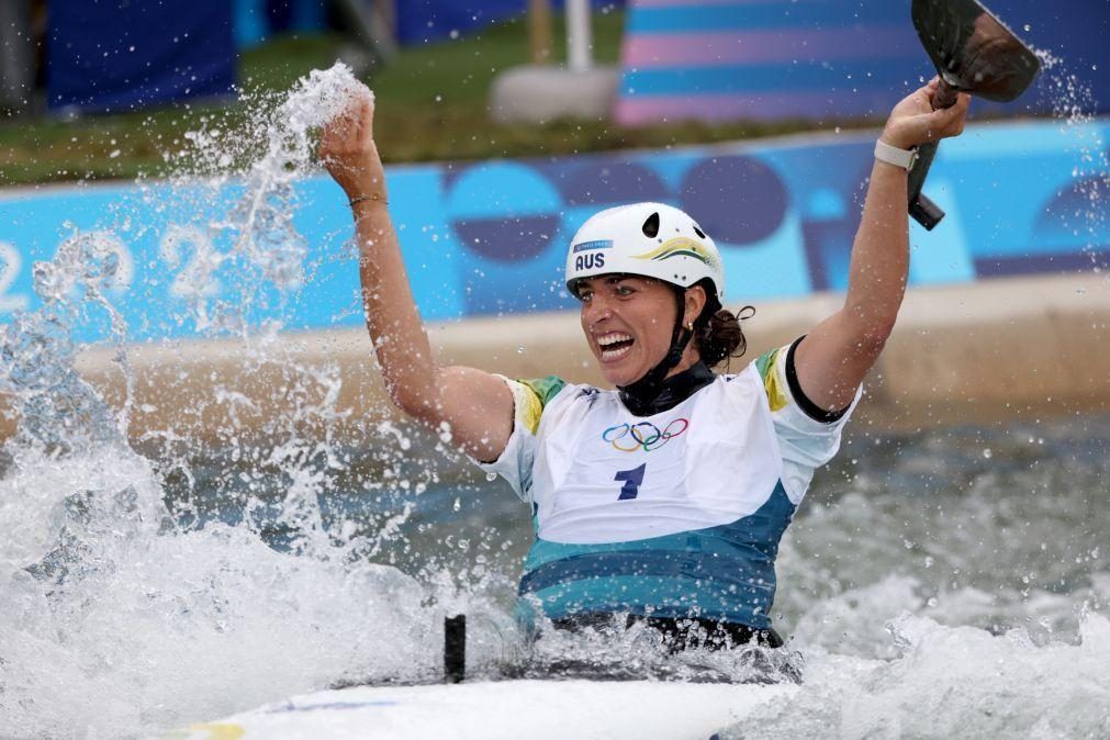 Paris2024: Jessica Fox conquista inédita 'dobradinha' de canoa e caiaque no slalom