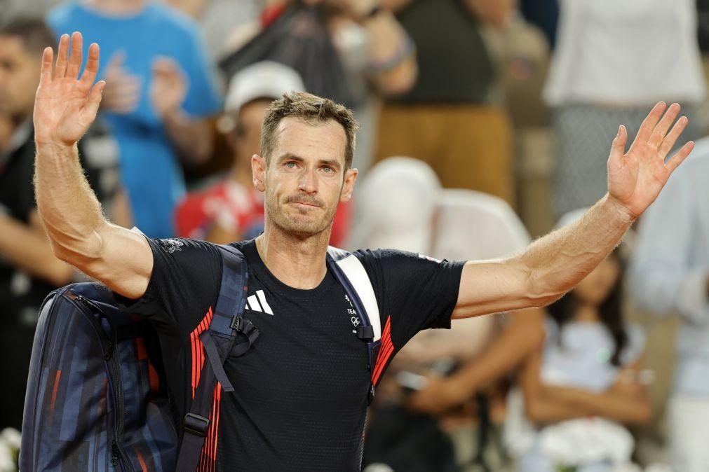 Paris2024: Bicampeão olímpico Andy Murray encerra carreira com derrota em pares