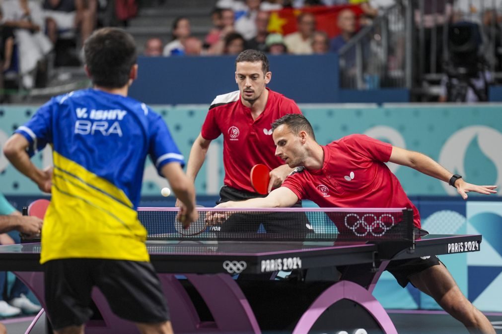 Portugal eliminado pelo Brasil na primeira ronda de ténis de mesa em Paris2024