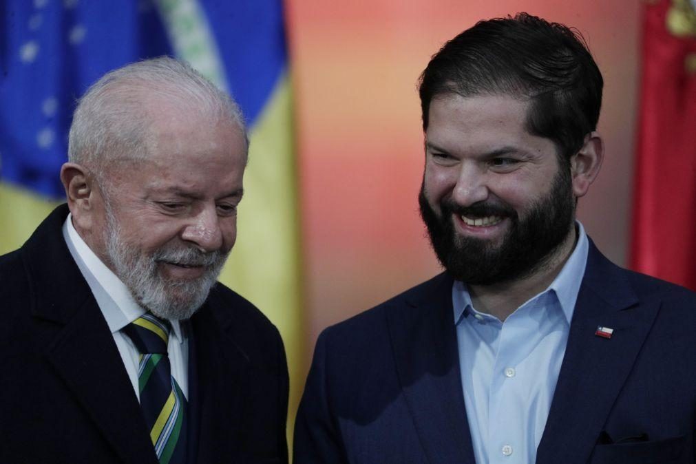 Lula e Boric prometem acelerar corredor rodoviário entre Atlântico e Pacífico