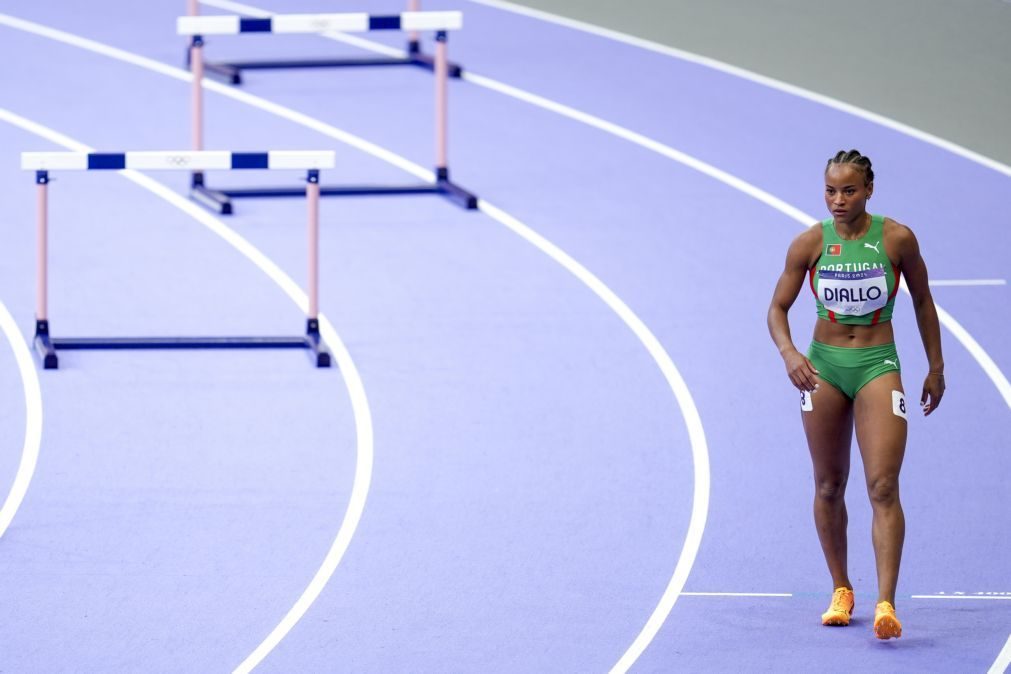 Fatoumata Diallo falha final dos 400 metros barreiras em Paris2024