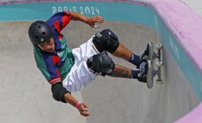 Skater Thomas Augusto falha acesso à final de park de Paris2024