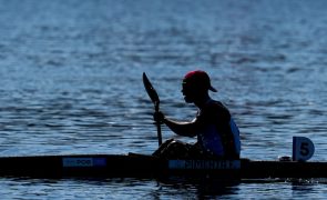 Canoísta Fernando Pimenta na final de K1 1.000 metros em Paris2024