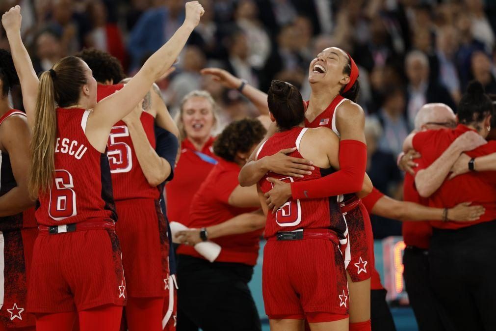 EUA vencem medalheiro de Paaris2024 com triunfo no basquetebol feminino