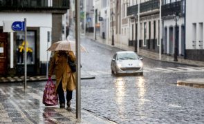 Ilhas dos Açores sob aviso amarelo devido às previsões de chuva forte