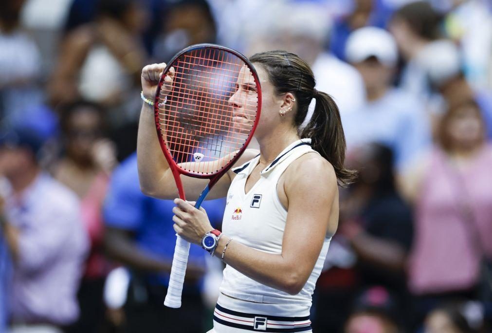 US Open: Norte-americana Emma Navarro pela primeira vez nas meias-finais