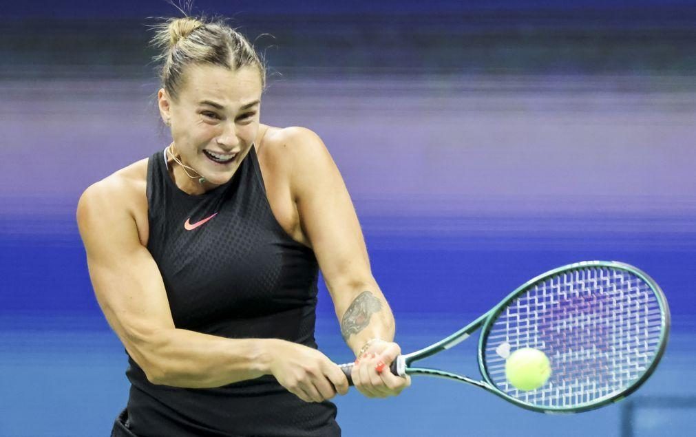 Número dois mundial Aryna Sabalenka passa à final do US Open