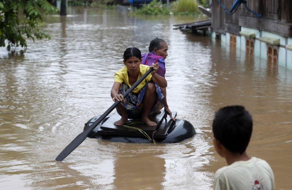 Pelo menos 36 pessoas morreram devido às inundações causadas pelo tufão Yagi em Myanmar