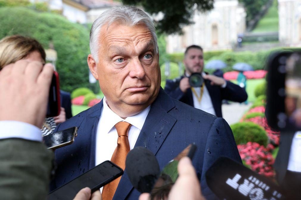 Orbán espera que UE compense Hungria pelas despesas com segurança nas fronteiras