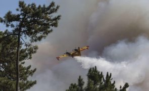 Fogo em Ourém era o que mobilizava mais meios às 16:30