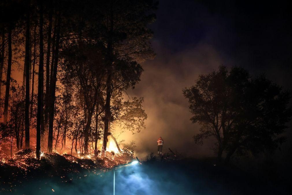 Mais de 4.400 operacionais combatiam cerca de 50 fogos às 08:00