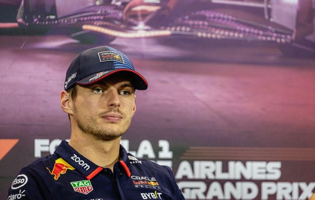 Max Verstappen sancionado por 