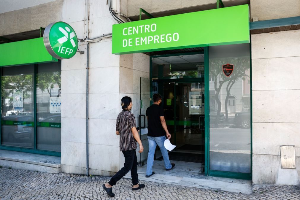 Desemprego registado com subida homóloga de 6,1% em agosto