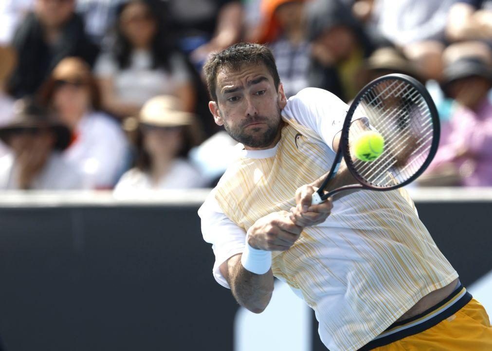 Tenista croata Marin Cilic volta a conquistar um torneio ATP três anos depois