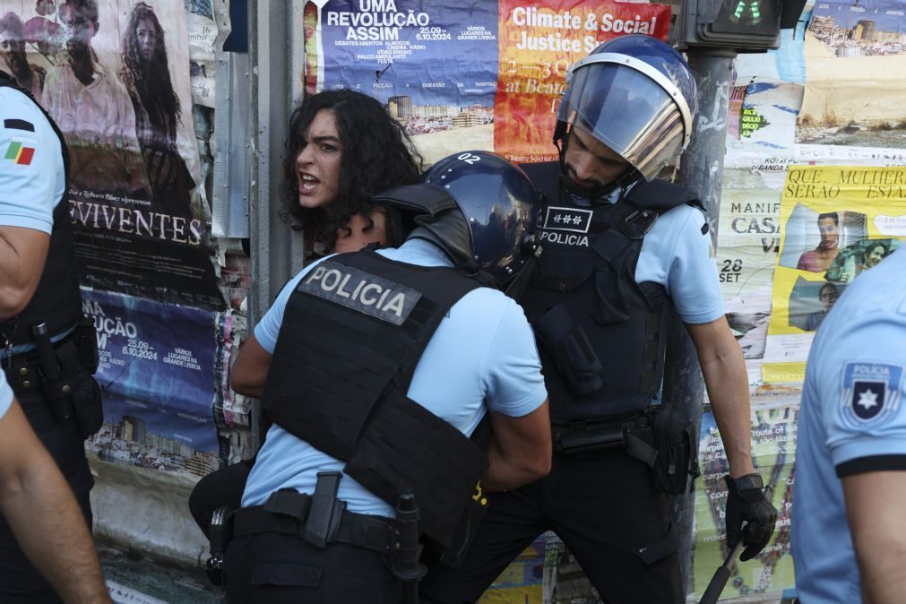 Dois detidos no percurso da manifestação do Chega contra a imigração 