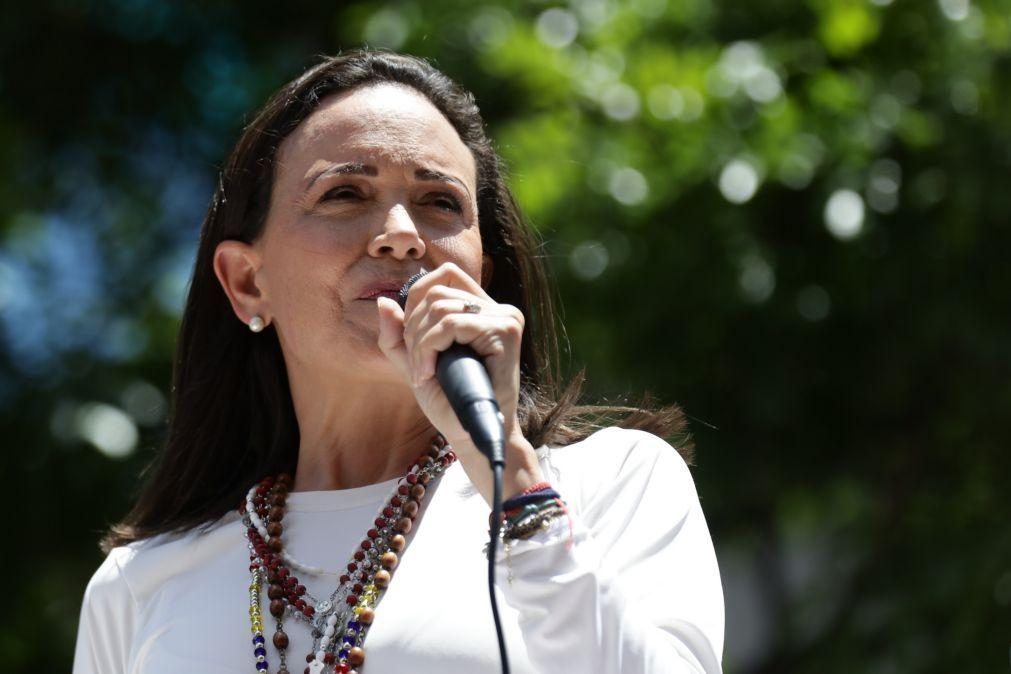 María Corina Machado ganha Prémio de Direitos Humanos do Conselho da Europa