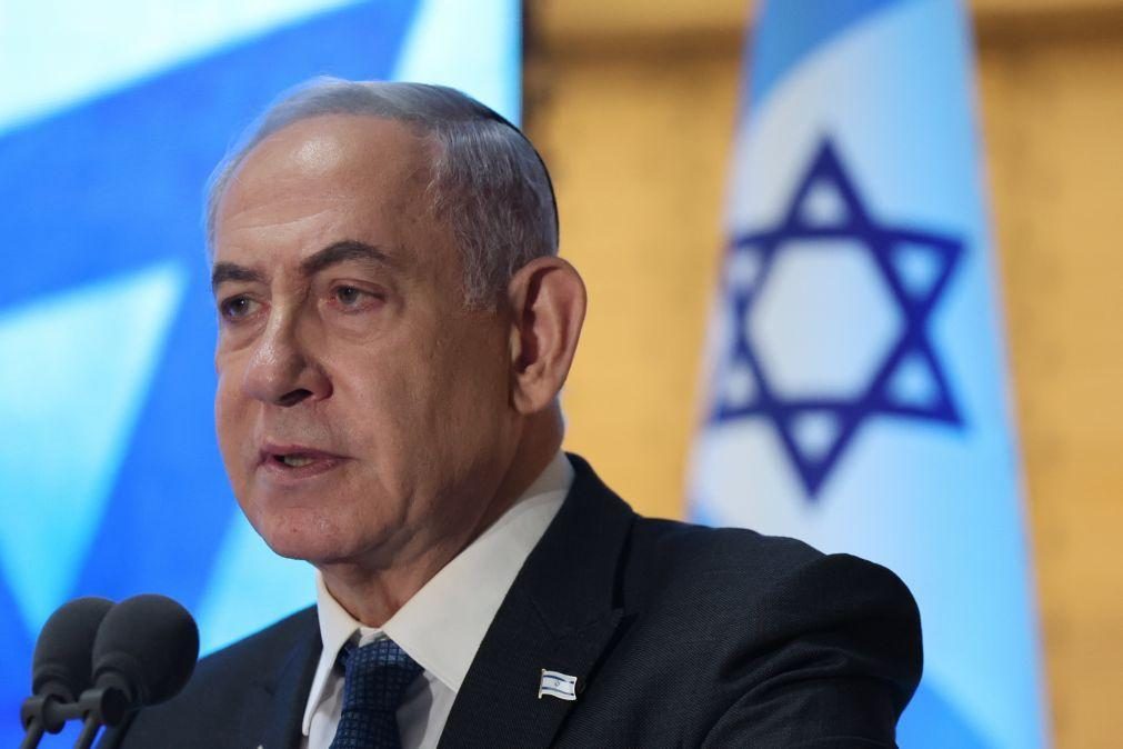 Netanyahu contesta proposta de embargo à venda de armas a Israel