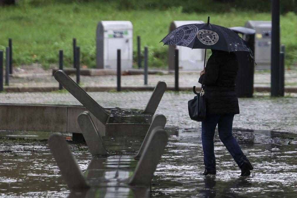 Tempestade Berenice afeta centro e sul de Portugal com chuva forte