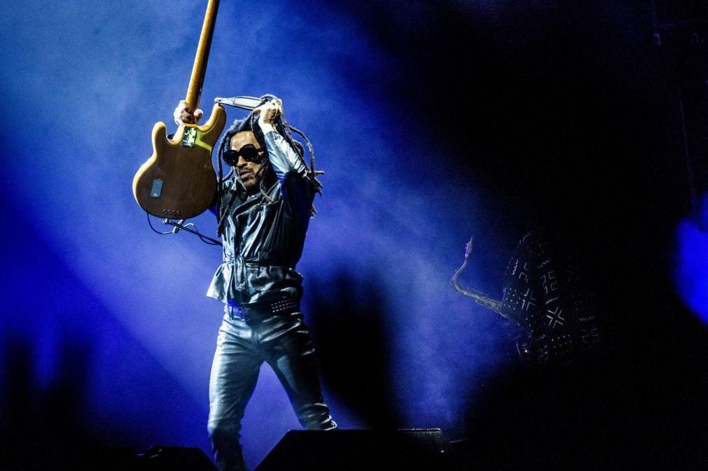 Músico Lenny Kravitz volta a Lisboa para concerto em abril