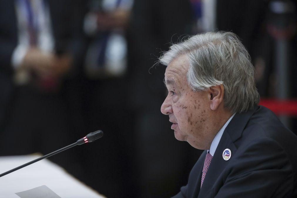 Guterres afirma que morte de Sinouar deve 