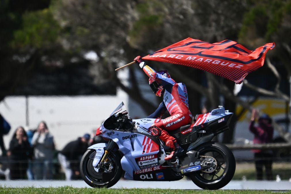 Márquez vence na Austrália mas Martin ganha pontos no Mundial de MotoGP