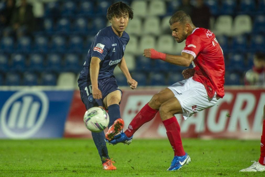 Santa Clara provisoriamente no pódio da I Liga ao bater Gil Vicente