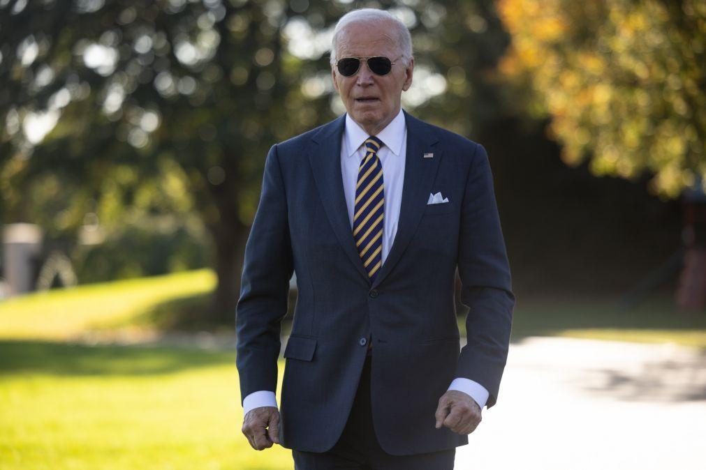 Médio Oriente: Joe Biden, lamenta 