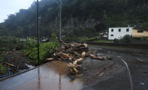 IPMA eleva para laranja aviso para costa sul e regiões montanhosas da Madeira devido à chuva