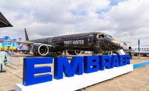 Embraer regista lucro de 194 milhões de euros no terceiro trimestre