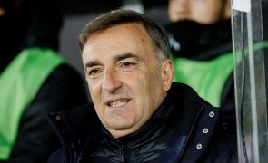 Carlos Carvalhal quer Sporting de Braga a 