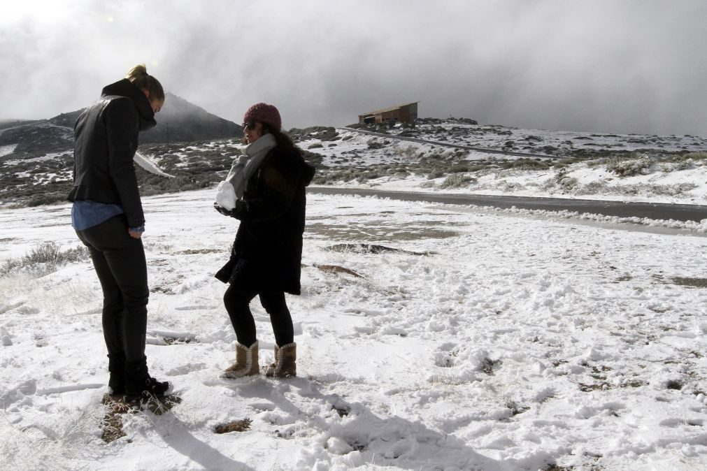 Estradas reabertas no maciço central da Serra da Estrela